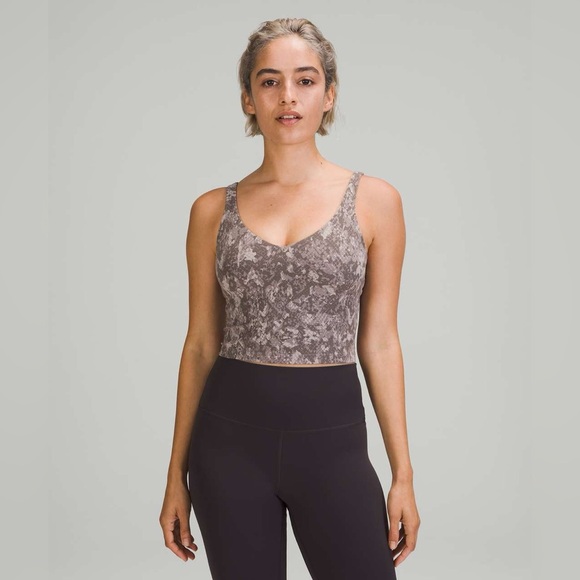 Lululemon Align Tank Top in Hideaway Camo Lunar Rock Multi Size 6 - Picture 1 of 8